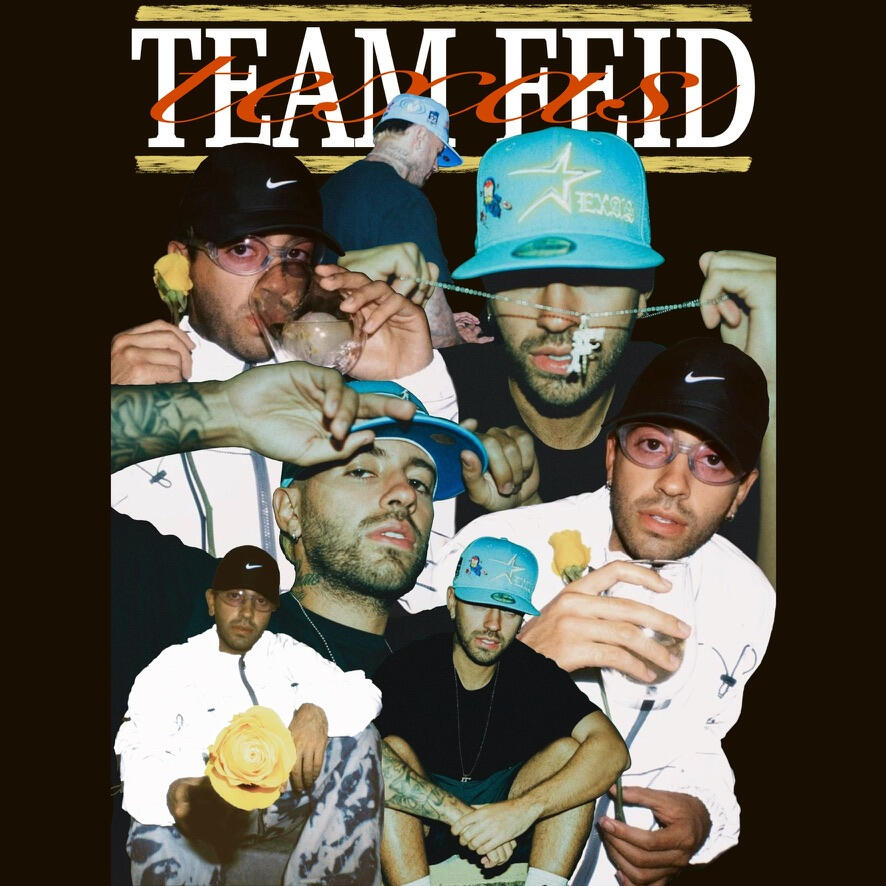 Feid - teamfeidtexas t-shirt Feid - teamfeidtexas t-shirt