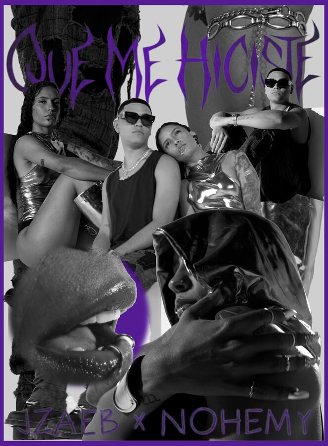 Nohemy & Jzaeb - Que Me Hiciste merch concept Nohemy & Jzaeb - Que Me Hiciste merch concept